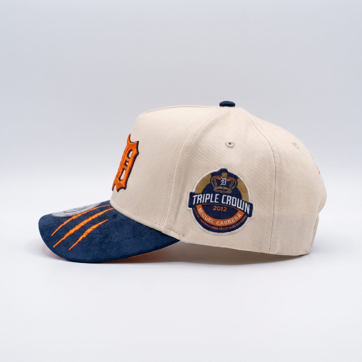 The 313 Snapback — City Kings Drop | Side profile showing collector patch and orange claw marks