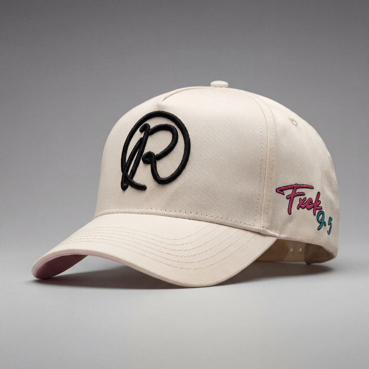Fxck 9·5 – White Snapback Hat - Royalty