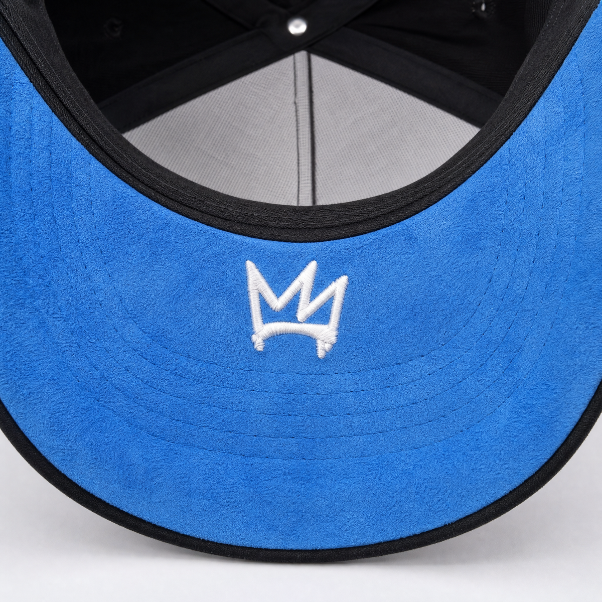 The 213 Snapback Champions Edition — City Kings Drop | Underbrim macro detail | Royalty Line of Hats