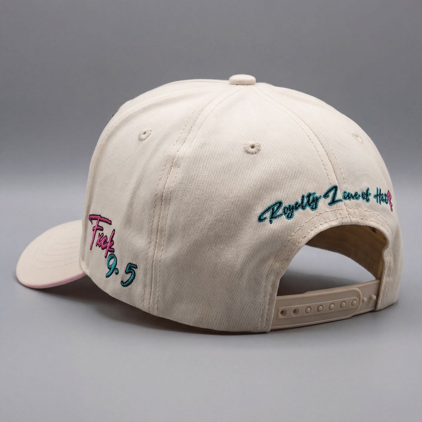 Fxck 9·5 – White Snapback Hat